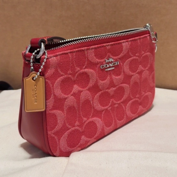 Nolita 19 in signature Red Denim with Cherry charm 🍒 - Picture 6 of 7